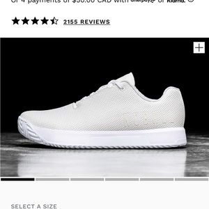 White women’s No Bull Trainer + size 8.